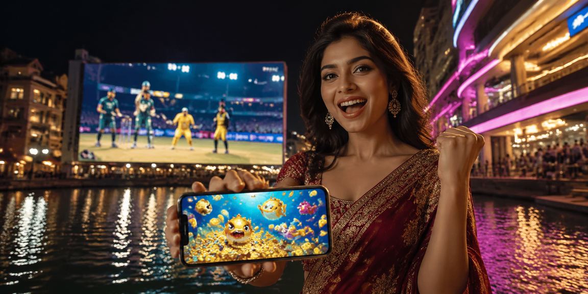 নারায়ণগঞ্জে নিয়নের আলোয় ক্রিকেট বেটিং উপভোগ করছেন একজন xbajee ব্যবহারকারী