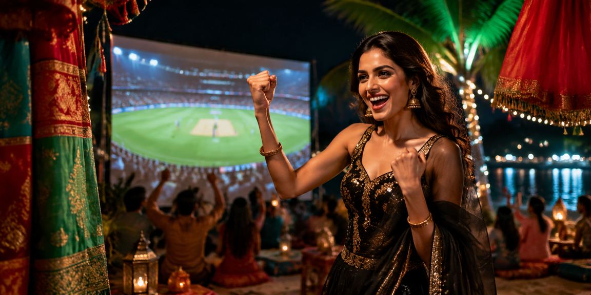 রাজশাহীতে ক্রিকেট বেটিং উপভোগ করছেন একজন দর্শক